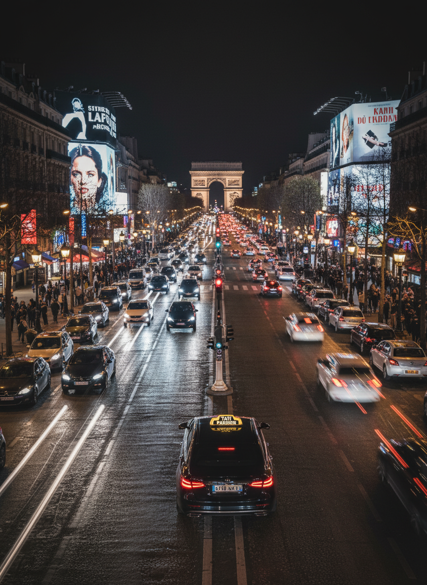 Taxi parisien